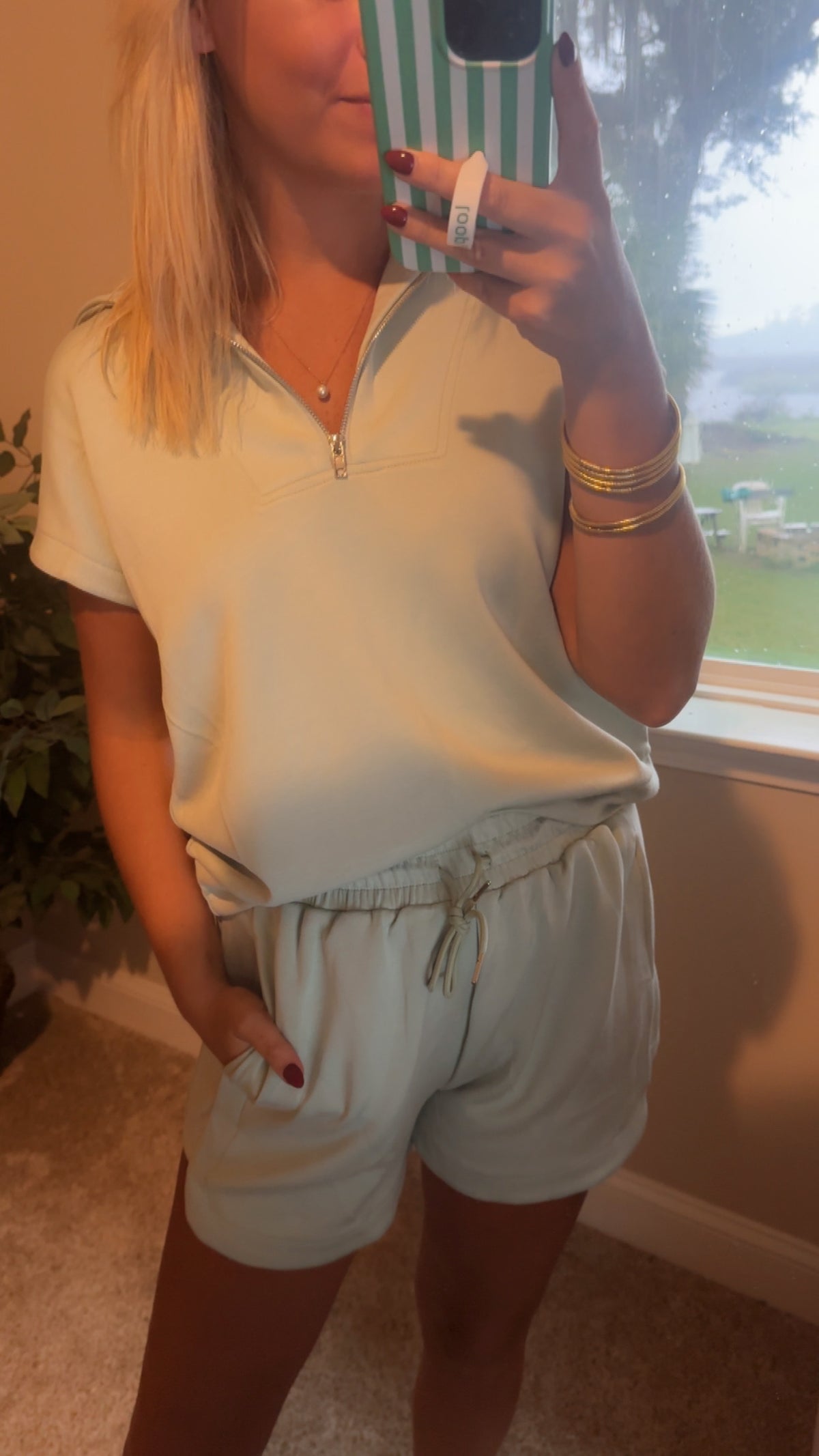 Seafoam Two Piece Set