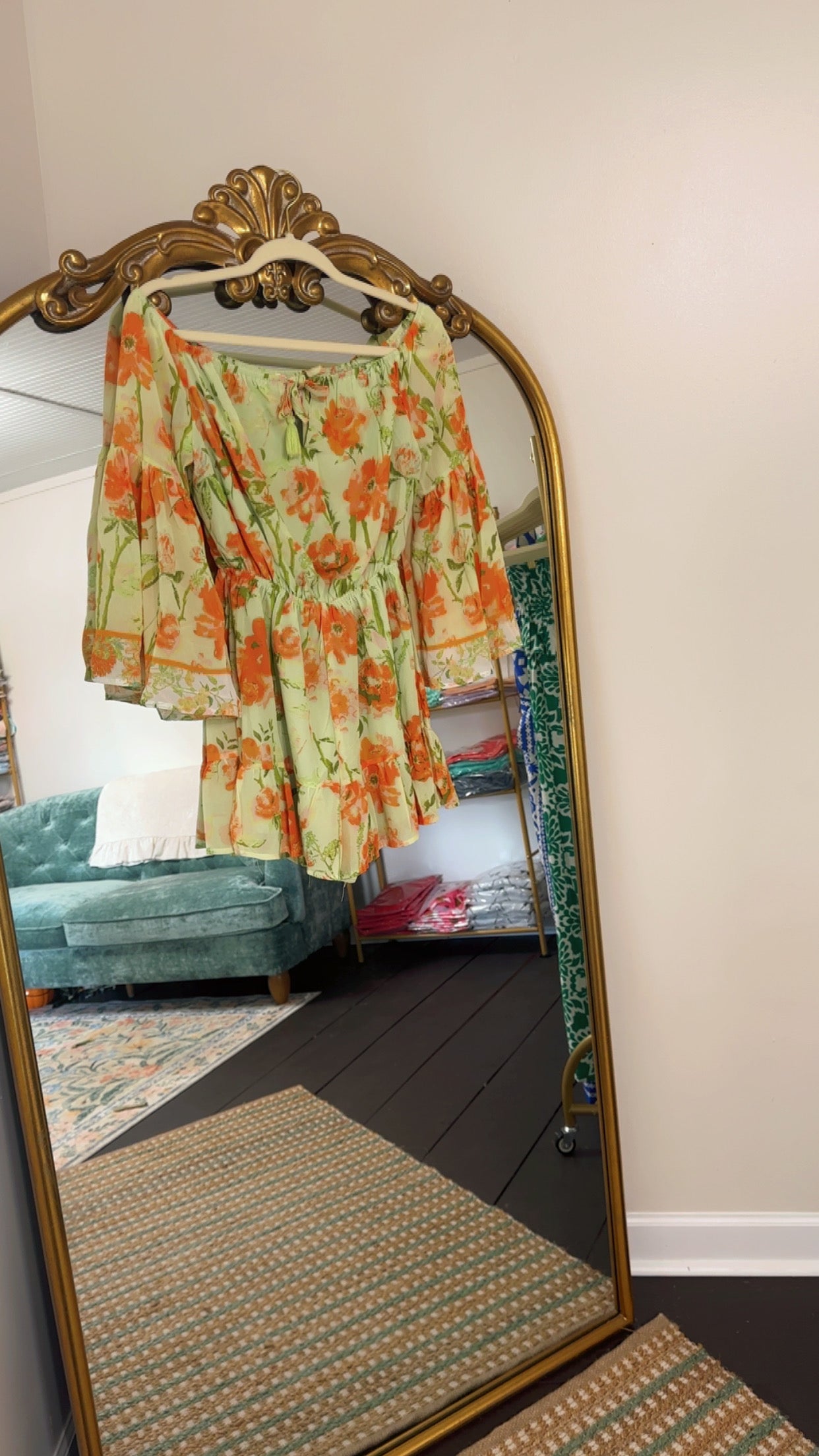 Sunset Bloom Romper