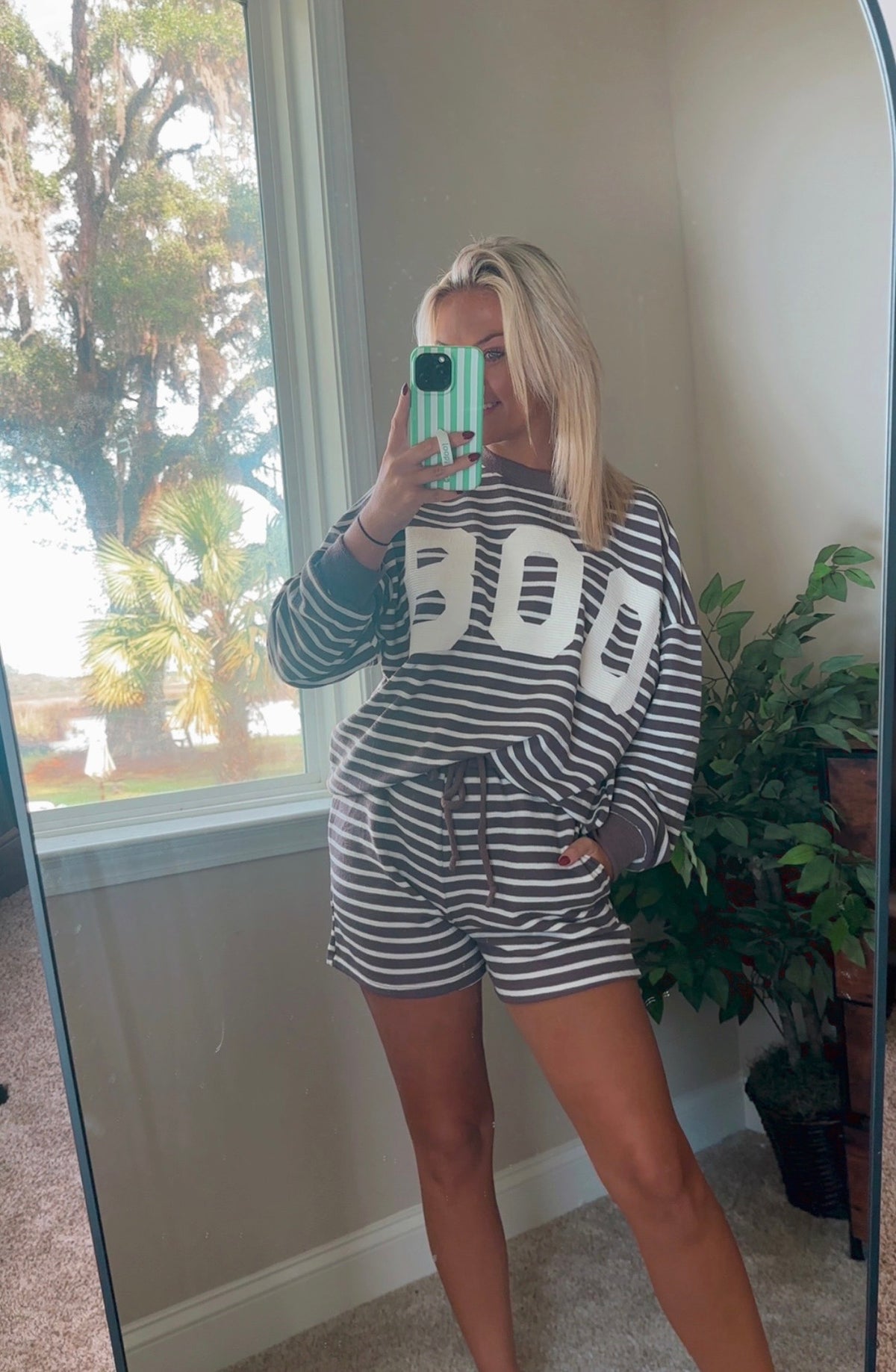 BOO Shorts Set