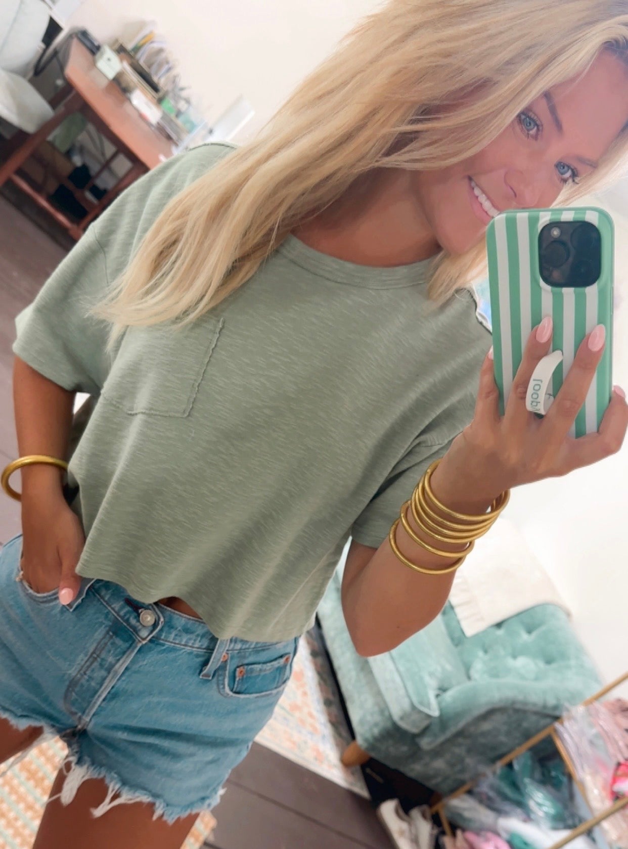 Fresh Start Crop Tee