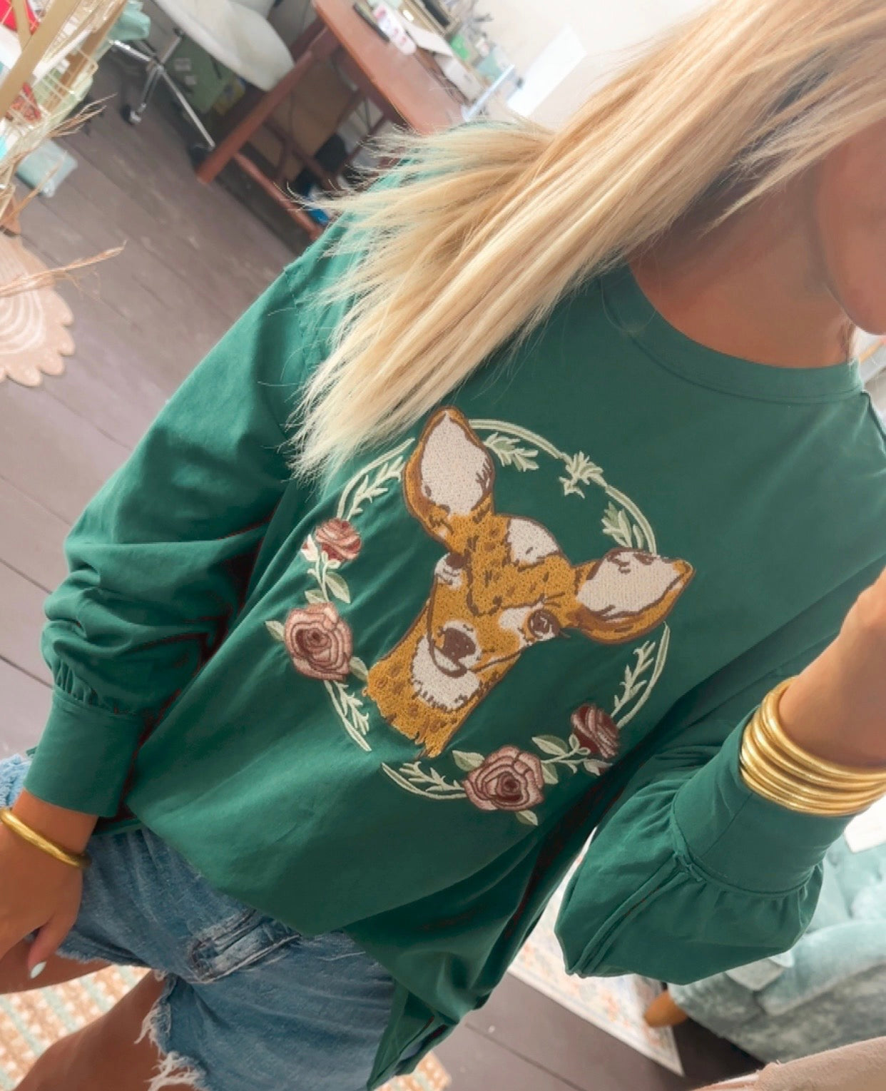 Forest Fawn Pullover