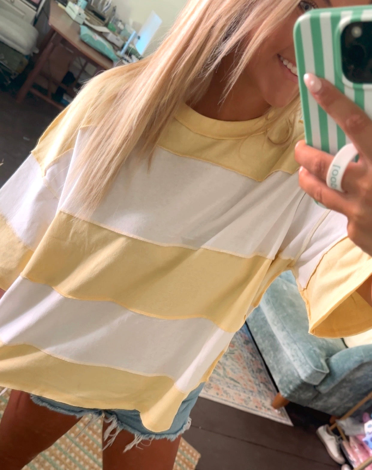 Coastal Colorblock Tee- TWO COLORS