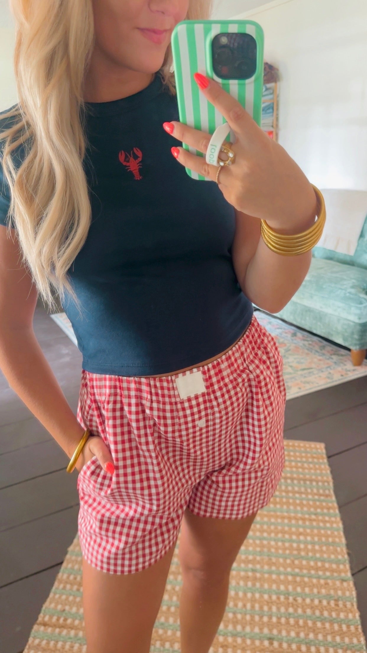 Lobster Love Baby Tee