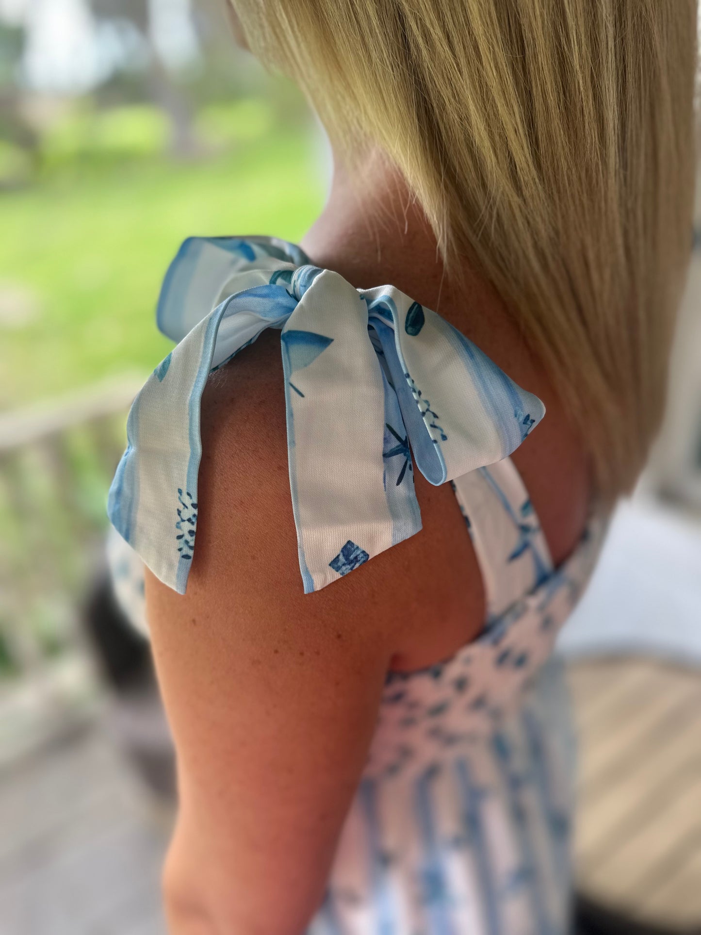 Floral Smocked Maxi Dress
