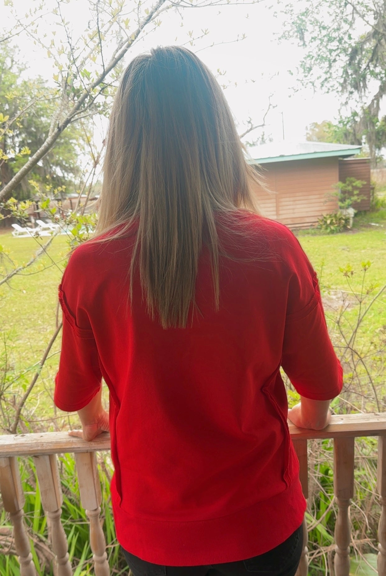 Georgia Oversized Top