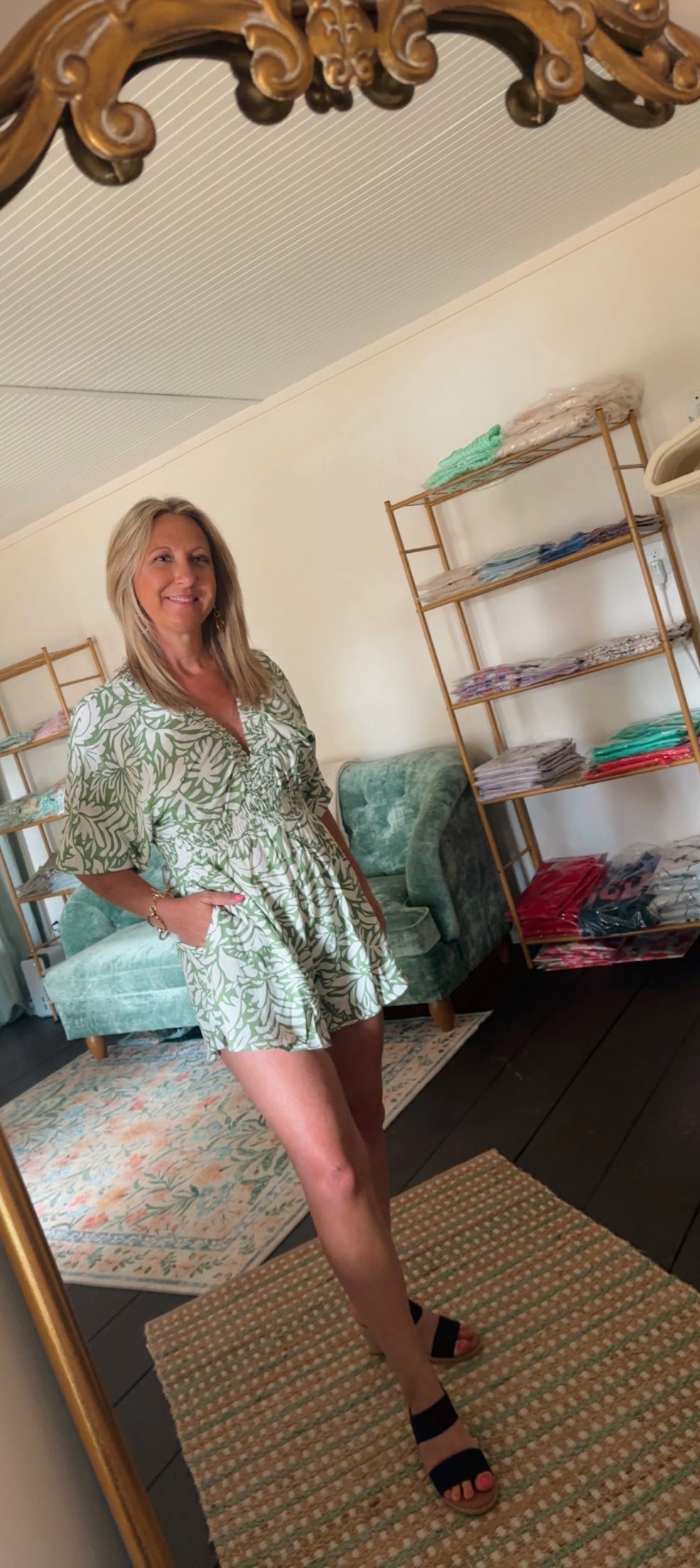Garden Tide Romper