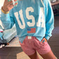 Stars & Stripes Oversized Pullover