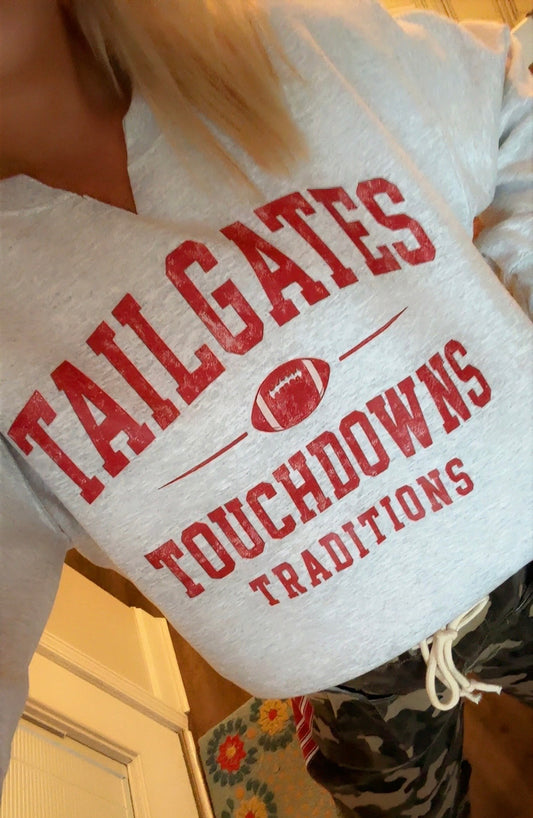 Tailgates Graphic Crewneck