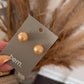 Golden Glow Studs