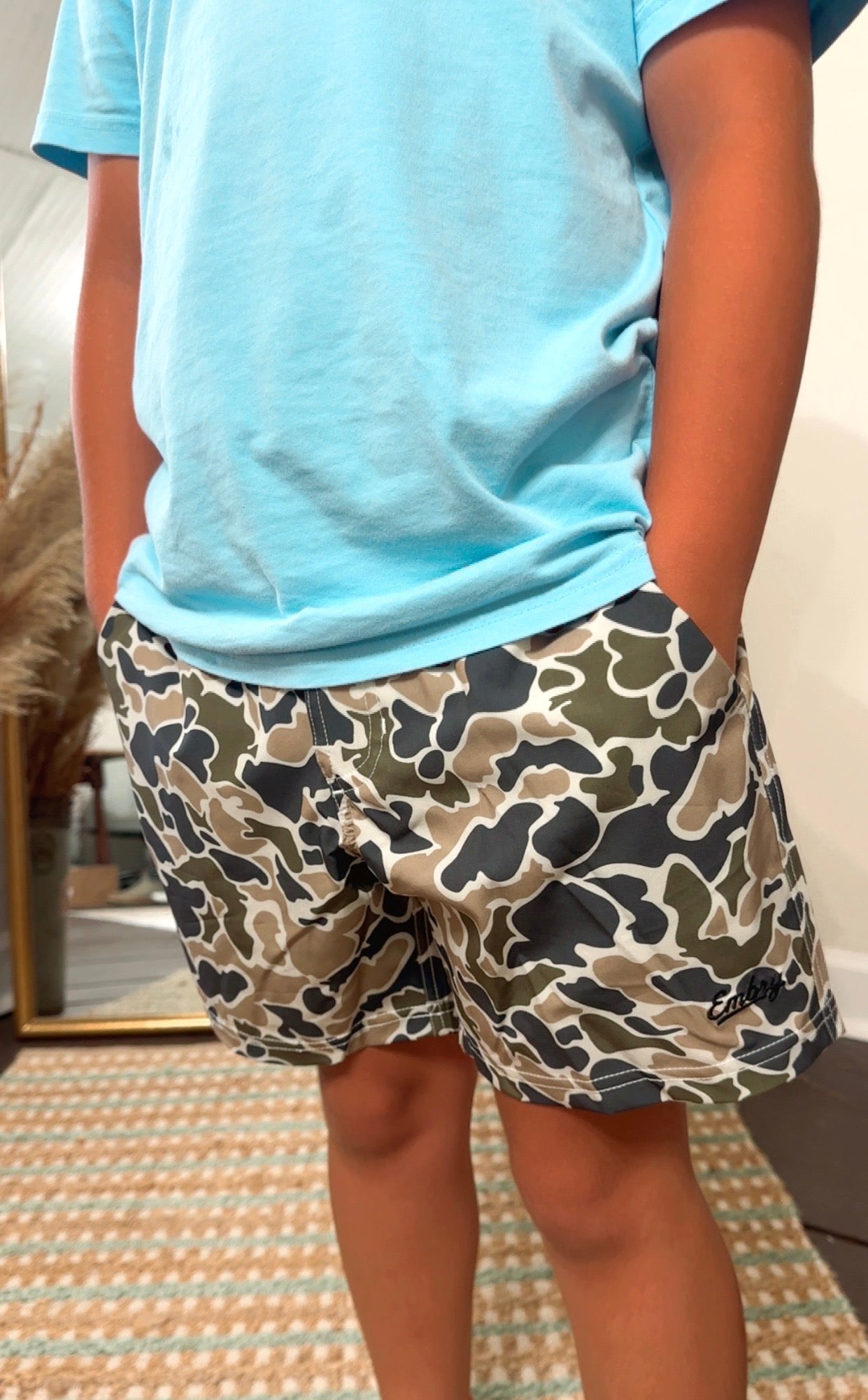 Youth All-Day Shorts Marsh Duck