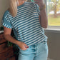 Seaside Stripes Knit Top