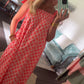 Polka Dot Maxi Dress