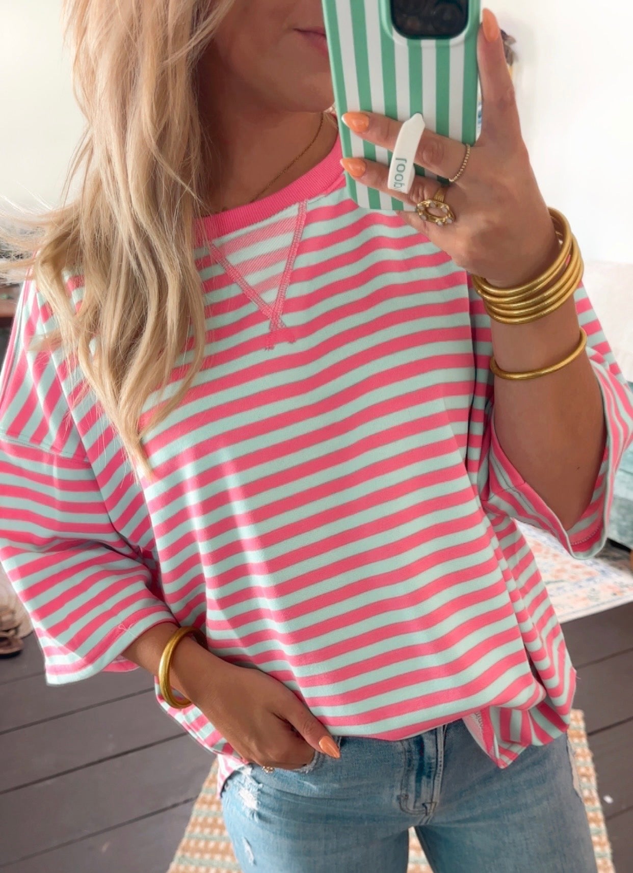 Candy Stripe Top