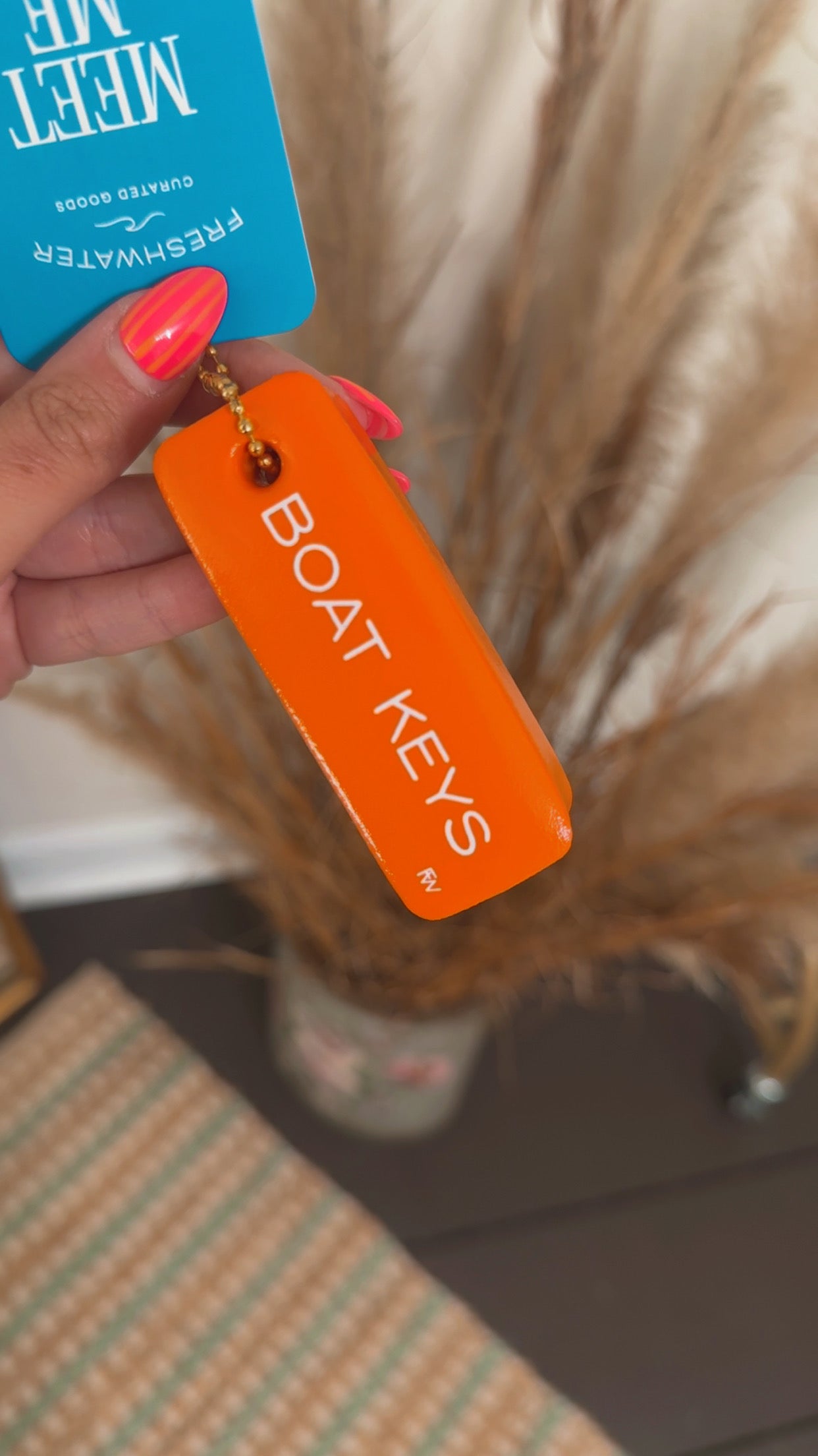 BOAT KEYS Floating Keychain