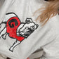 UGA Mock Neck Sweatshirt