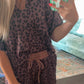 Leopard Printed Short Set