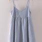 Stripe Bow Babydoll Sundress