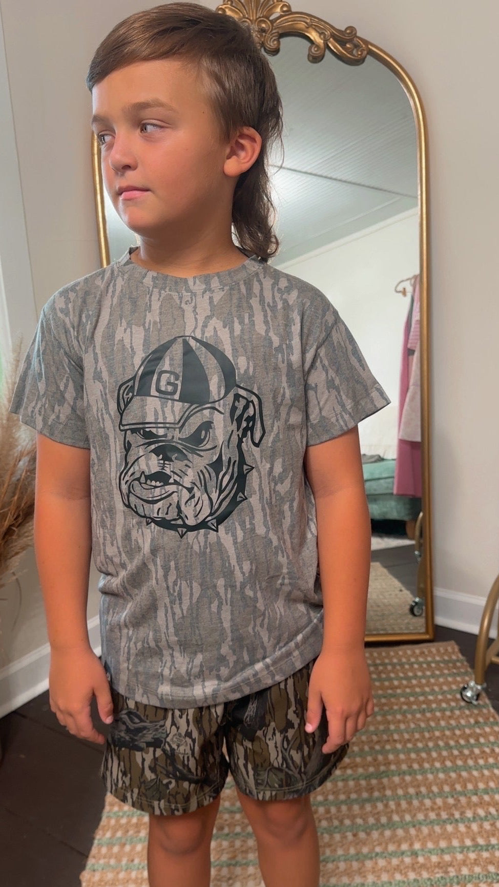 Youth Mossy Oak Bottomland Camo Classic Dawg