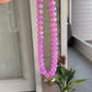 Chunky Heart Beaded Necklace- 4 Colors