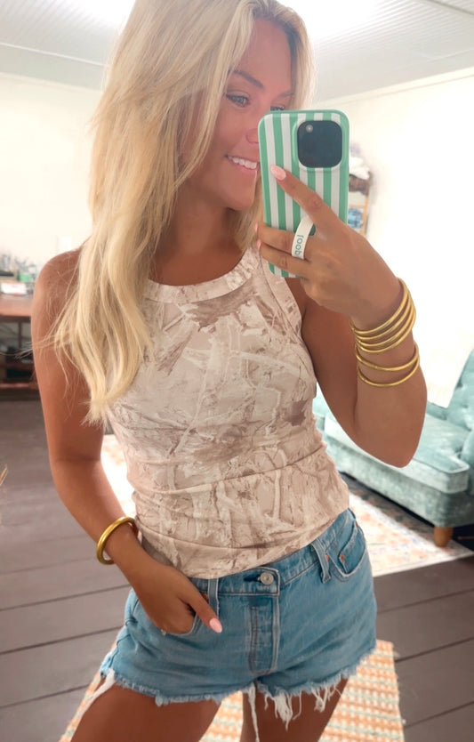 Sandbar Camo Tank