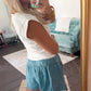 Mama Approved Chambray Shorts