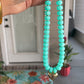 Chunky Heart Beaded Necklace- 4 Colors