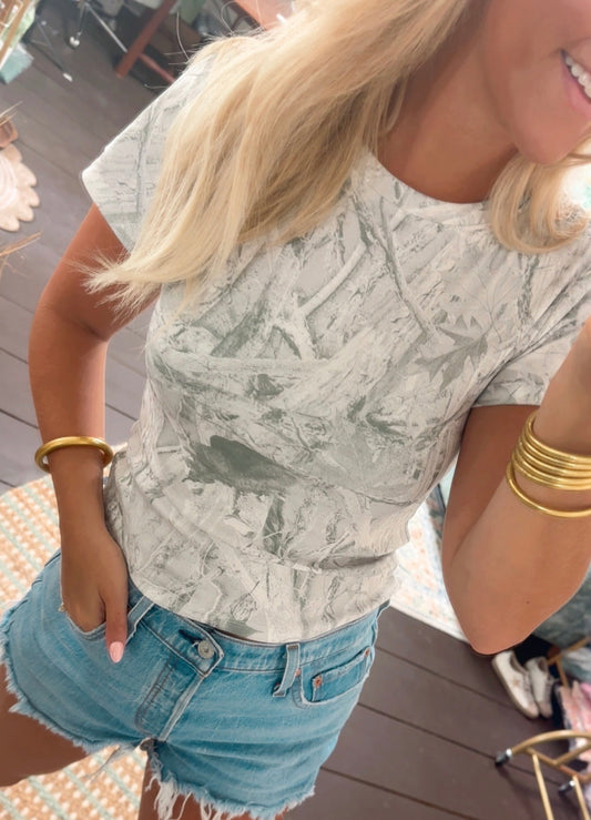 Marsh Mist Camo Tee