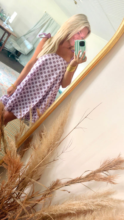 Dotty Darling Bubble Dress- TWO COLORS