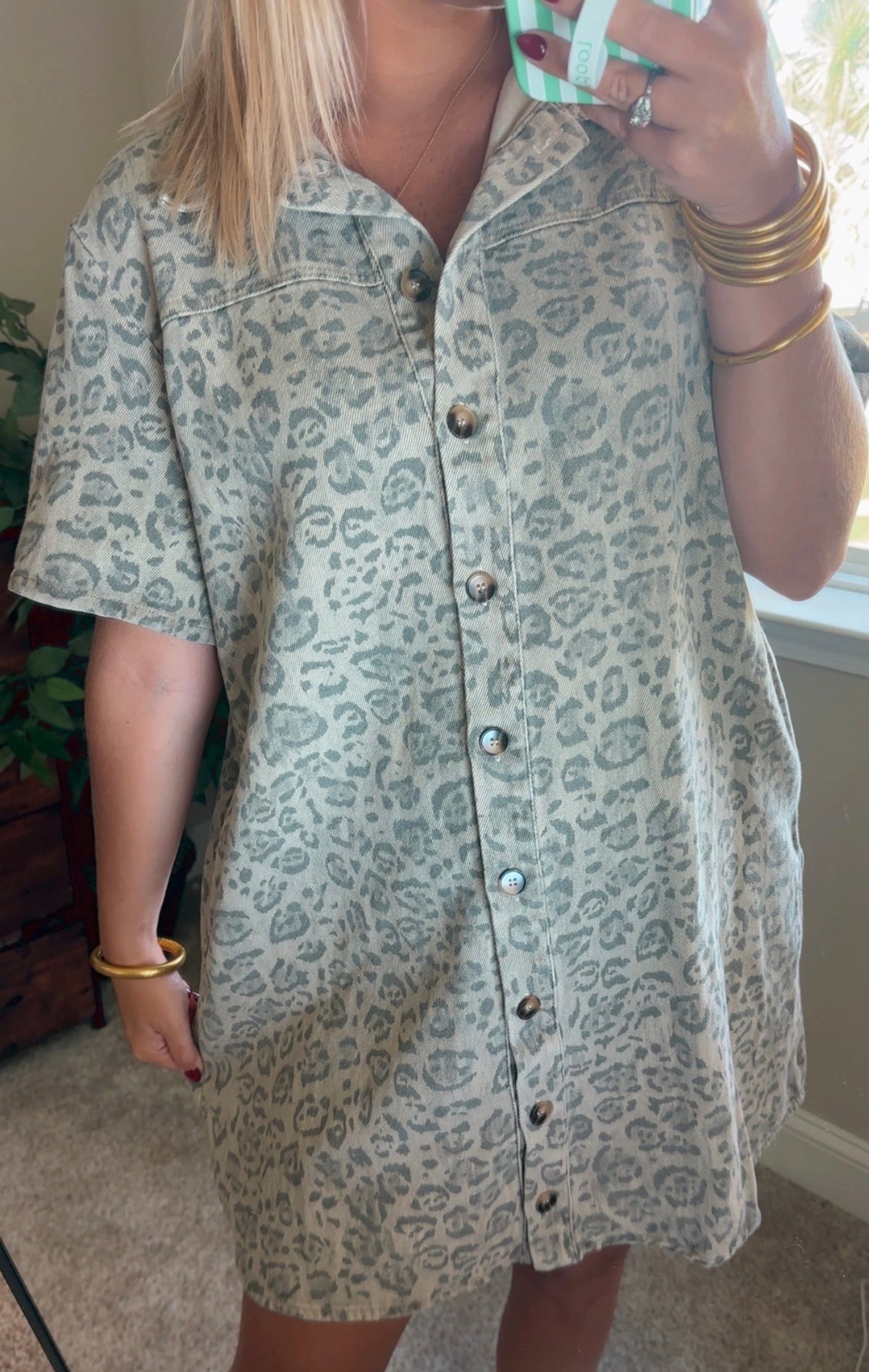 Wild at Heart Denim Dress