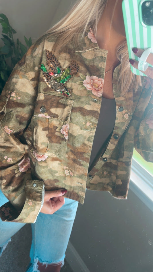 Camo Mallard Denim Jacket
