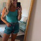 Seamless Scoop Neck Padded Tank Top