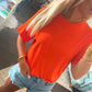 Sunset Pop Pocket Tee