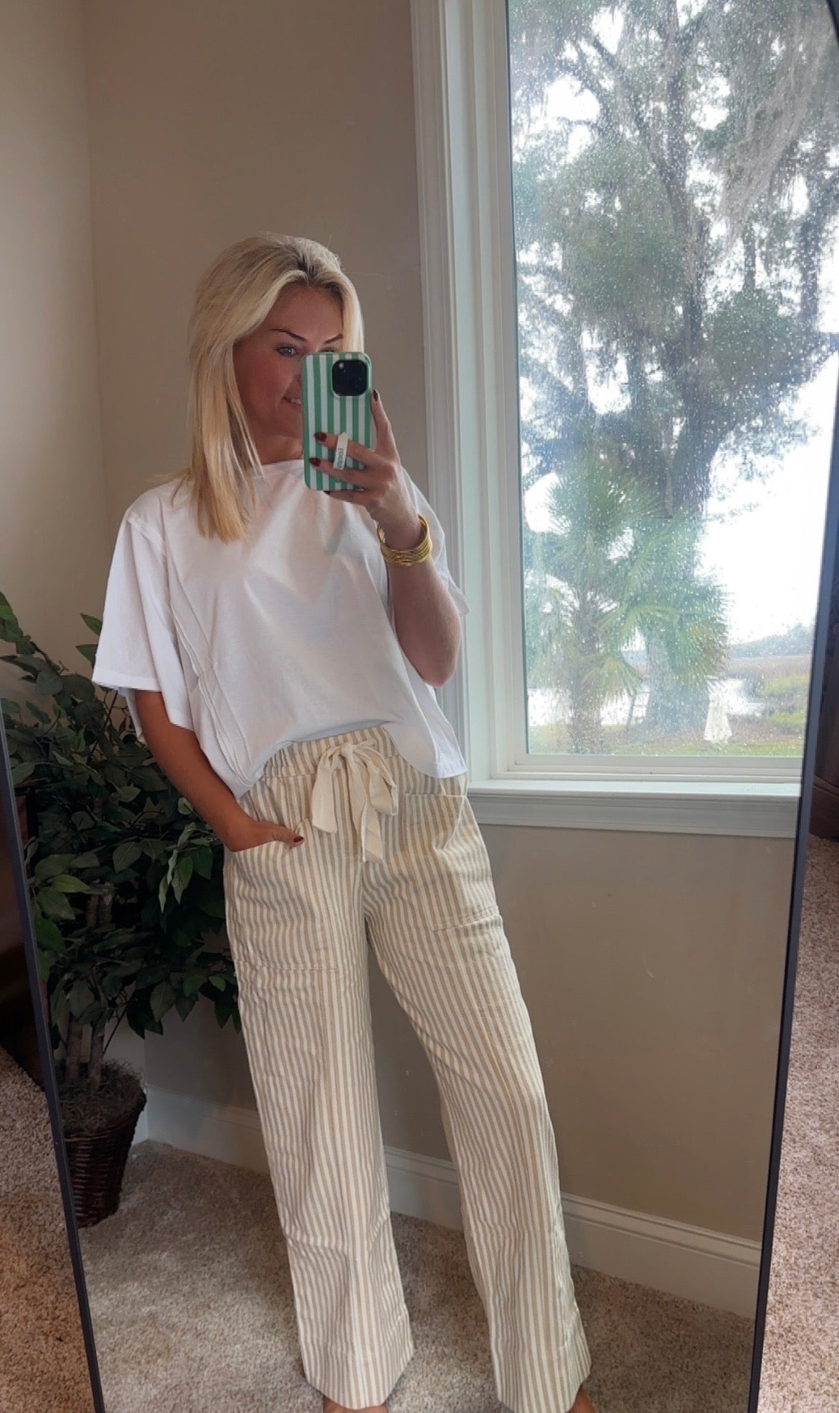 Coastal Days Striped Pants