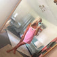 Front Slit Activewear Mini Dress W/ Inside Shorts