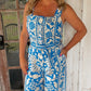 Harbor Bloom Belted Jumpsuit