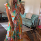 Sunset Palms Midi Dress