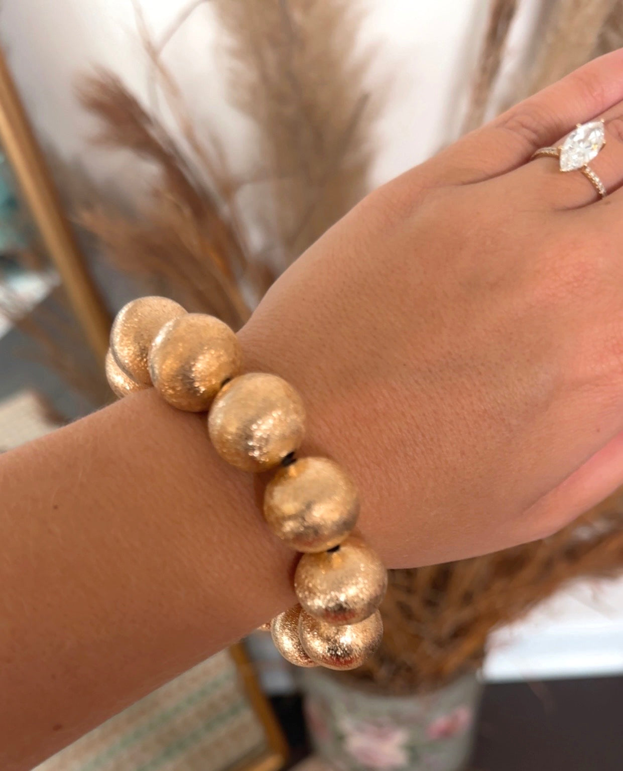 Champagne Glow Bracelet