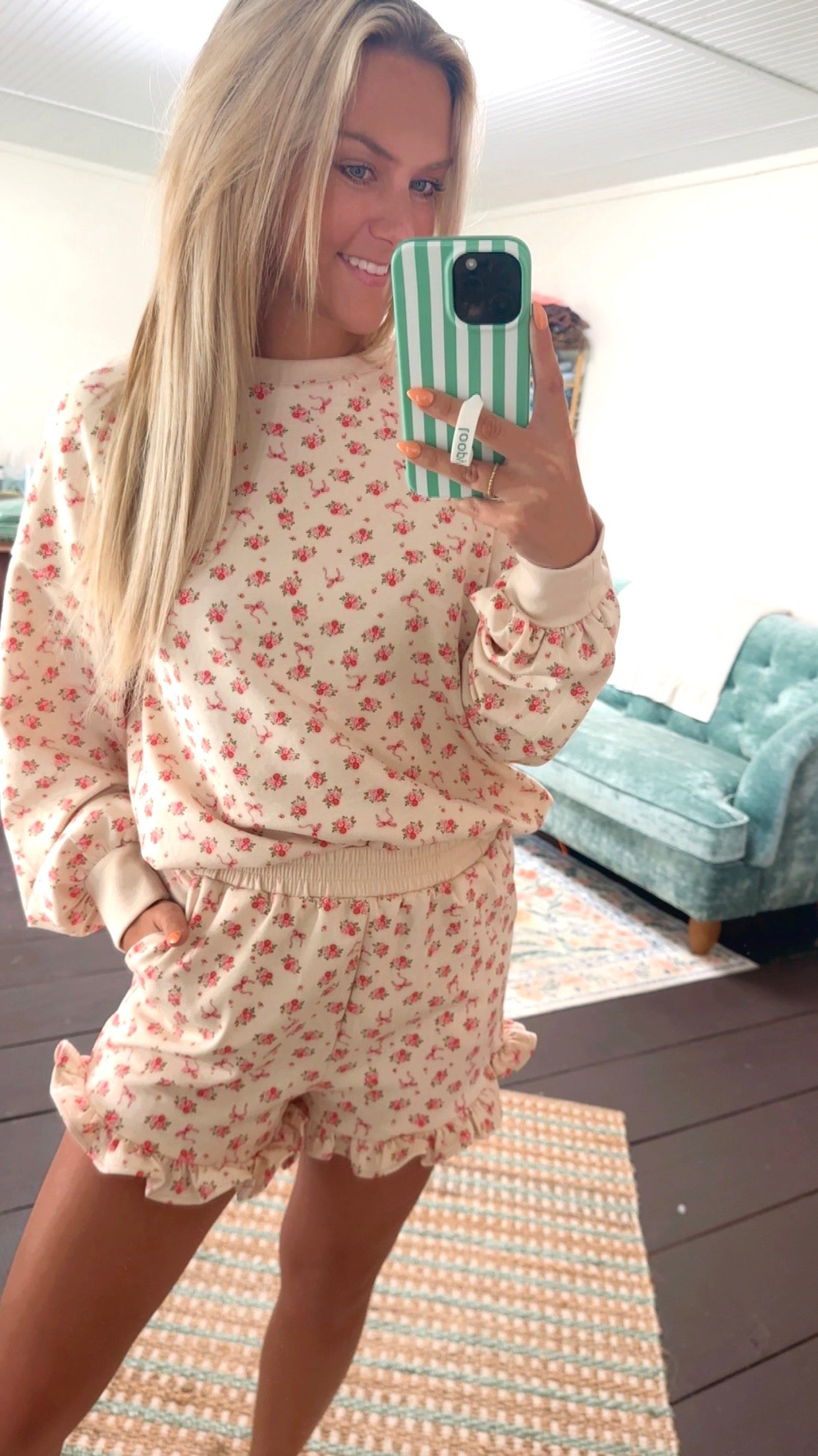 Rosy Morning Lounge Set- Two colors