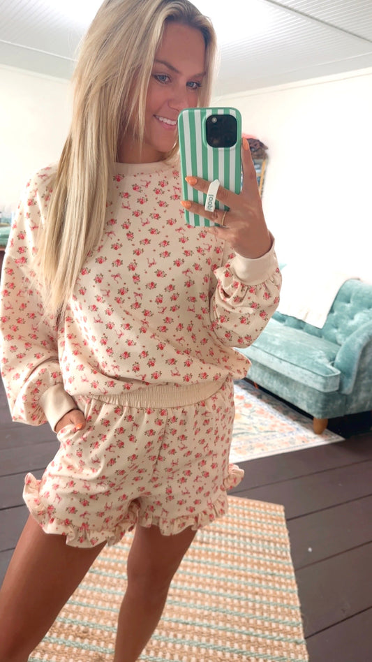Rosy Morning Lounge Set- Two colors