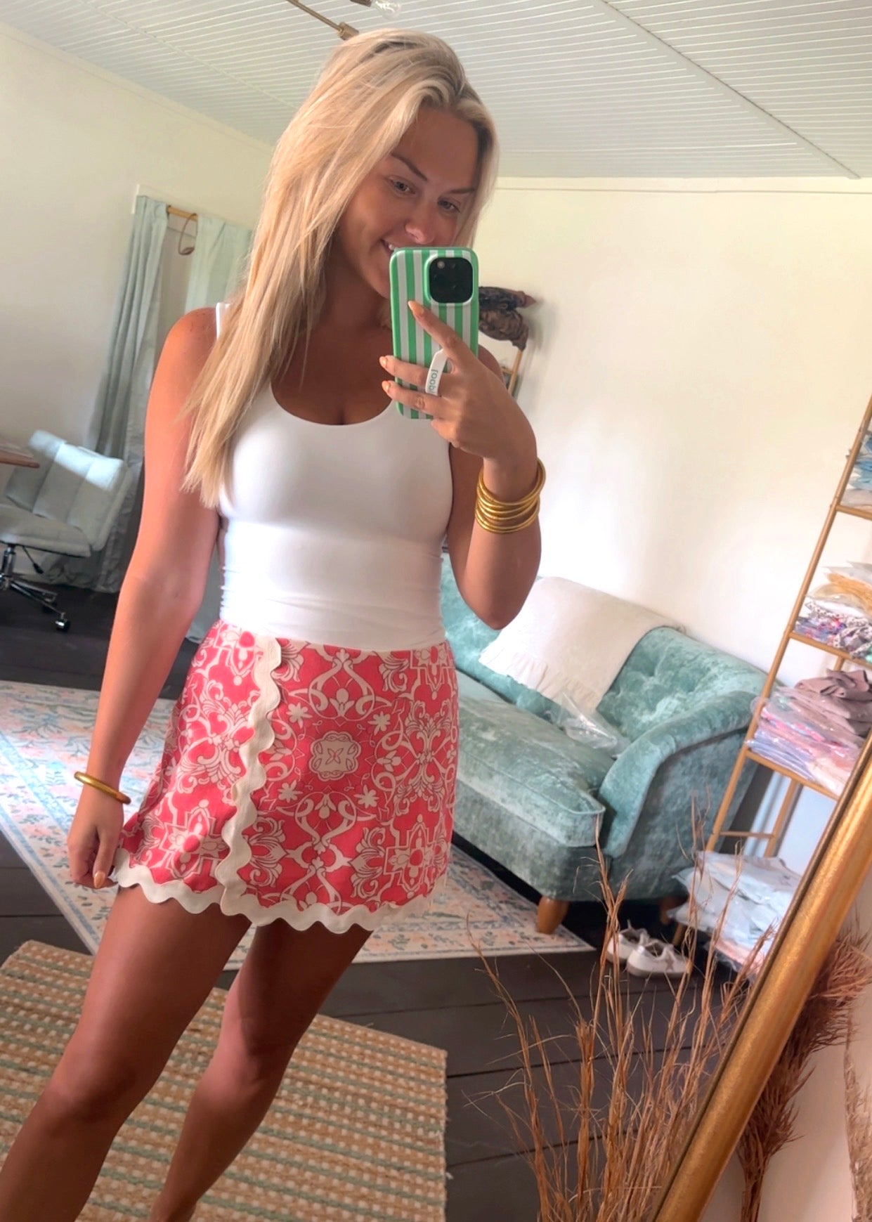 Coral Coast Scallop Skort