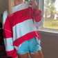 Sweetheart Stripes Pullover