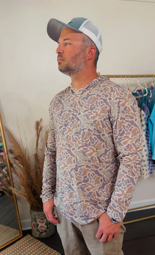 Men's Camouflage Duck Hoodie