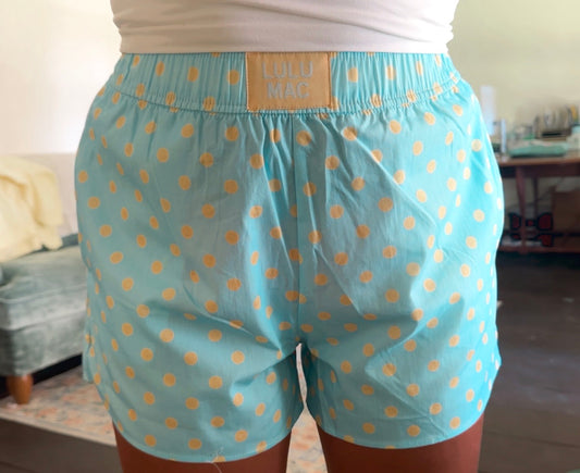 Lulu Mac Polka Dot Boxer Shorts