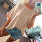 Boardwalk Breeze Oversized Tee-TWO COLORS