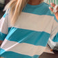 Coastal Colorblock Tee- TWO COLORS