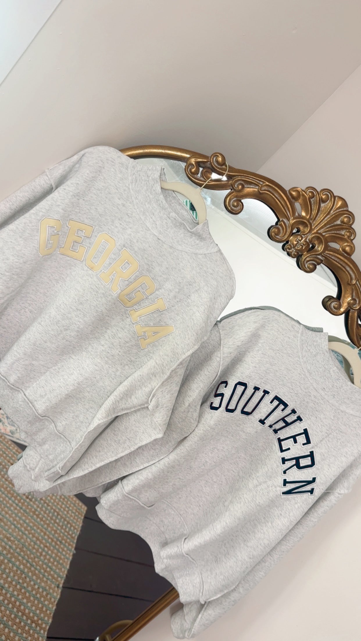 Georgia Mock Neck Sweatshirt