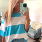Coastal Colorblock Tee- TWO COLORS