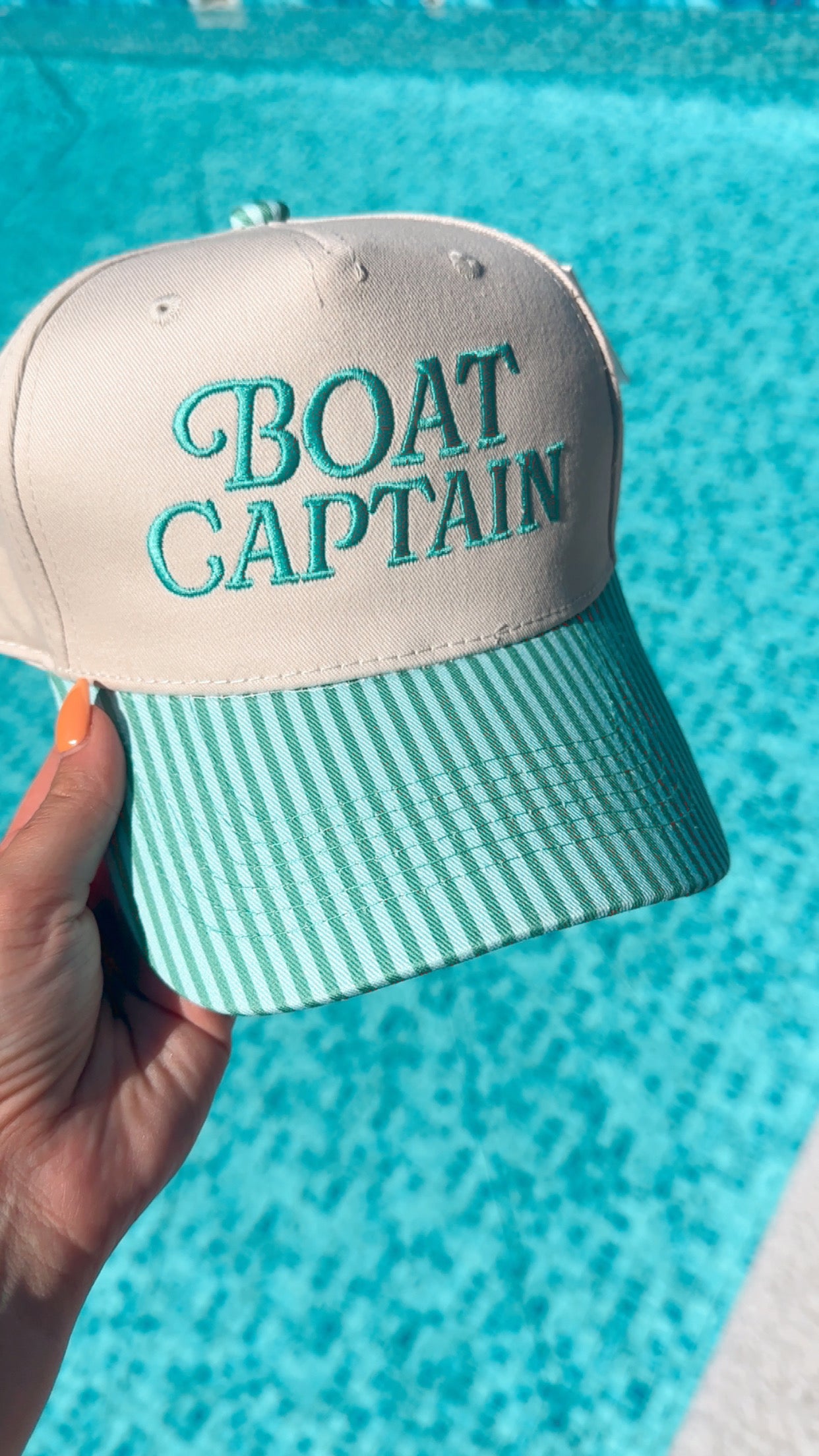 Boat Captain Hat
