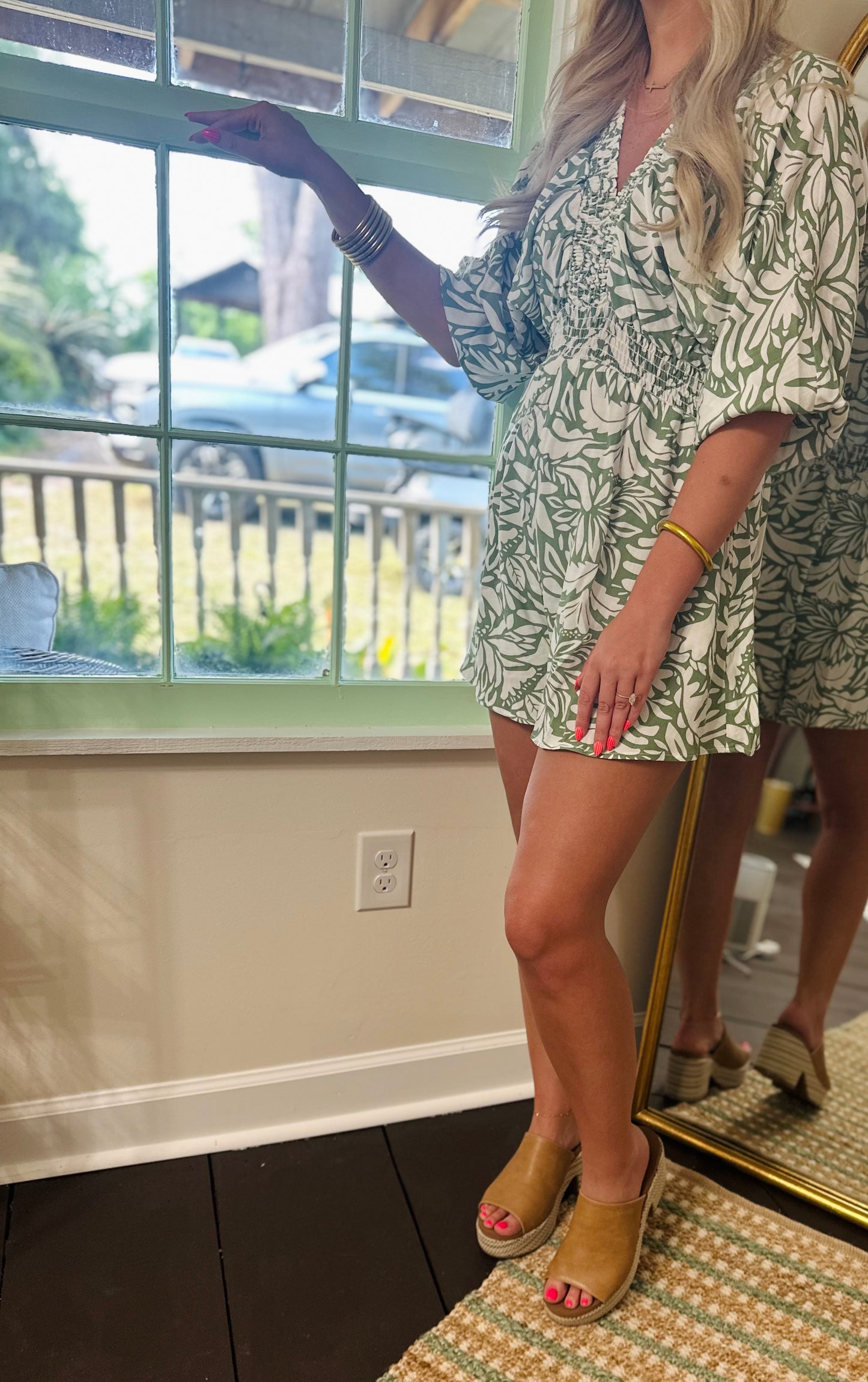 Garden Tide Romper