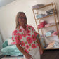 Floral Collared Summer Blouse